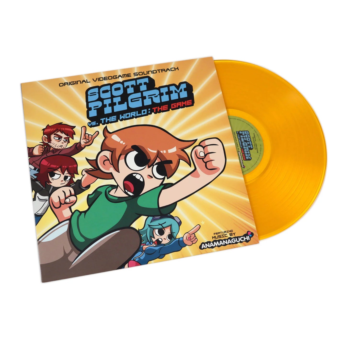 Anamanaguchi ''Scott Pilgrim Vs. The World: The Game (Original Videogame Soundtrack)'' LP (Orange Vinyl)
