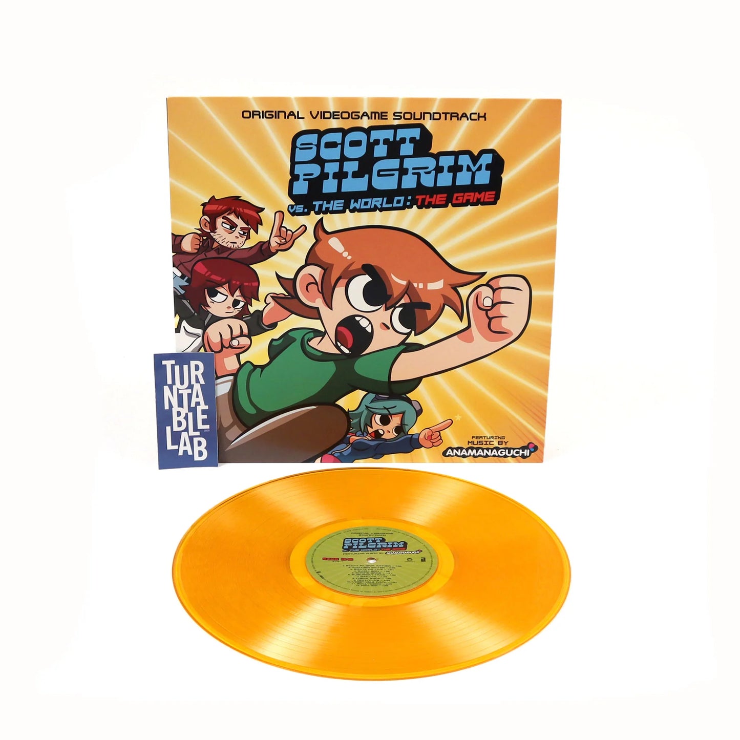 Anamanaguchi ''Scott Pilgrim Vs. The World: The Game (Original Videogame Soundtrack)'' LP (Orange Vinyl)
