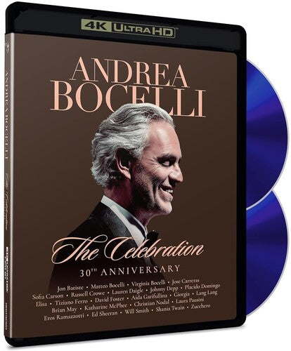 Andrea Bocelli "The Celebration: 30th Anniversary" Blu-Ray