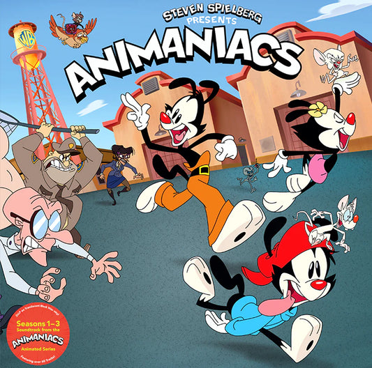 Animaniacs: Seasons 1 – 3 (Soundtrack from the Animated Series) 2X LP (translucent black vinyl)