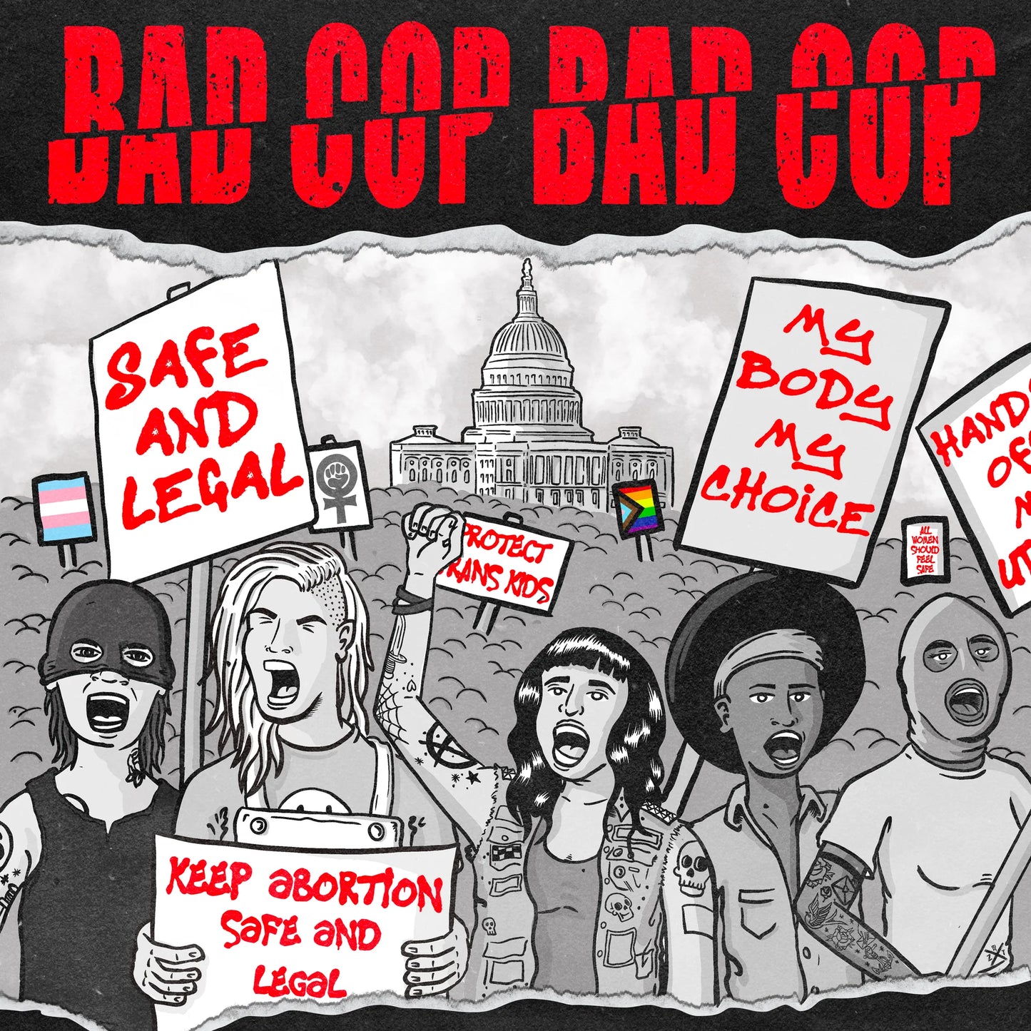 Bad Cop/Bad Cop "Shattered" 7"