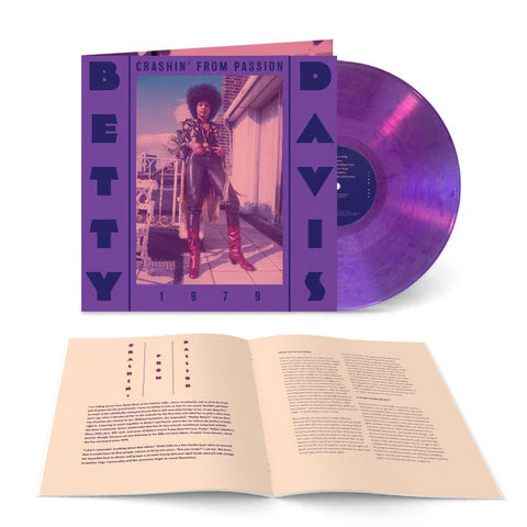 Betty Davis "Crashin' From Passion" LP (Purple Vinyl)