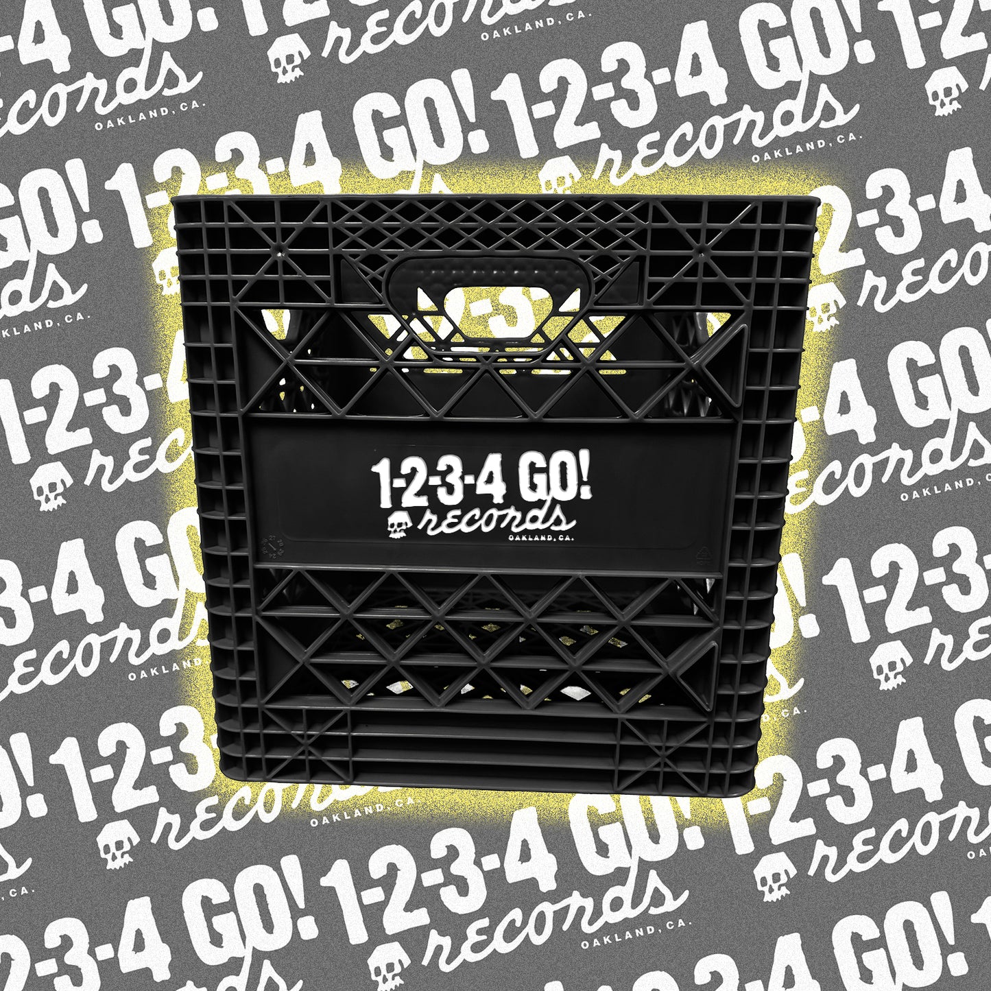 1-2-3-4 Go! LP Storage Crate (Black)