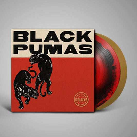 Black Pumas "S/T" Deluxe LP (Gold + Black/Red Vinyl) + 7"