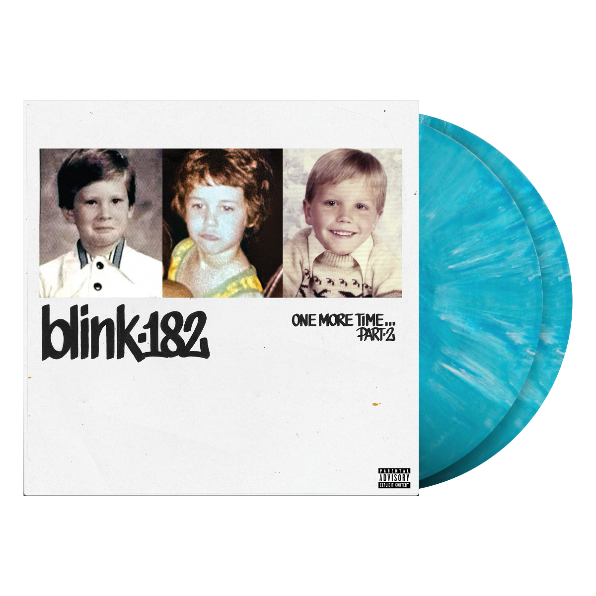 PRE-ORDER: Blink-182 "One More Time Part 2" 2xLP (Blue Vinyl)