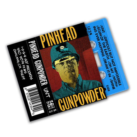 PRE-ORDER: Pinhead Gunpowder "Unt" Cassette (Blue Body)