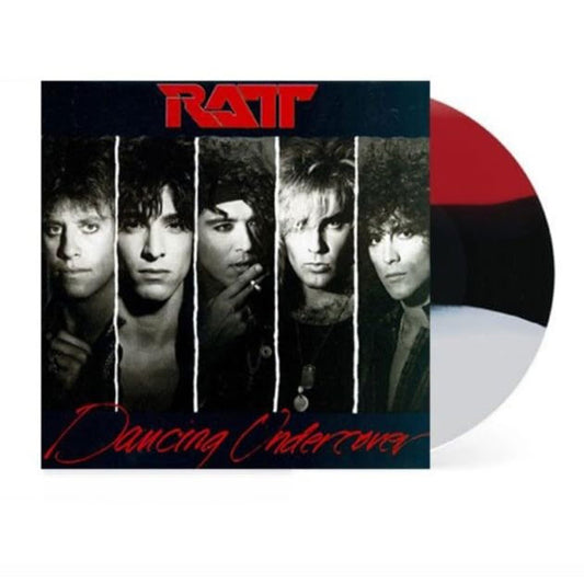 Ratt "Dancing Undercover" LP (Red/Black/White Stripe Vinyl)