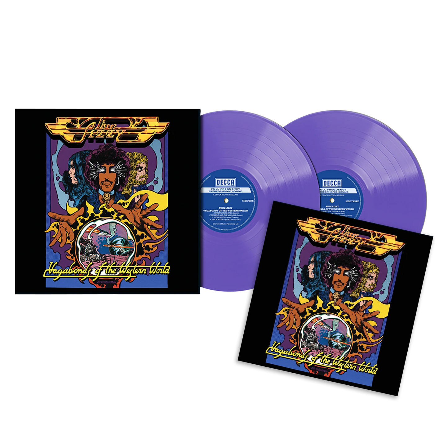 Thin Lizzy "Vagabonds Of The Western World (Deluxe Edition)" 2xLP (Purple Vinyl)