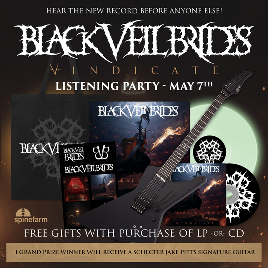 Black Veil Brides "Vindicate" Listening Party - THURSDAY 5/7 @ 6pm
