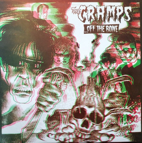 Used Vinyl: The Cramps "Off The Bone" LP (2025 Press Blue Vinyl)