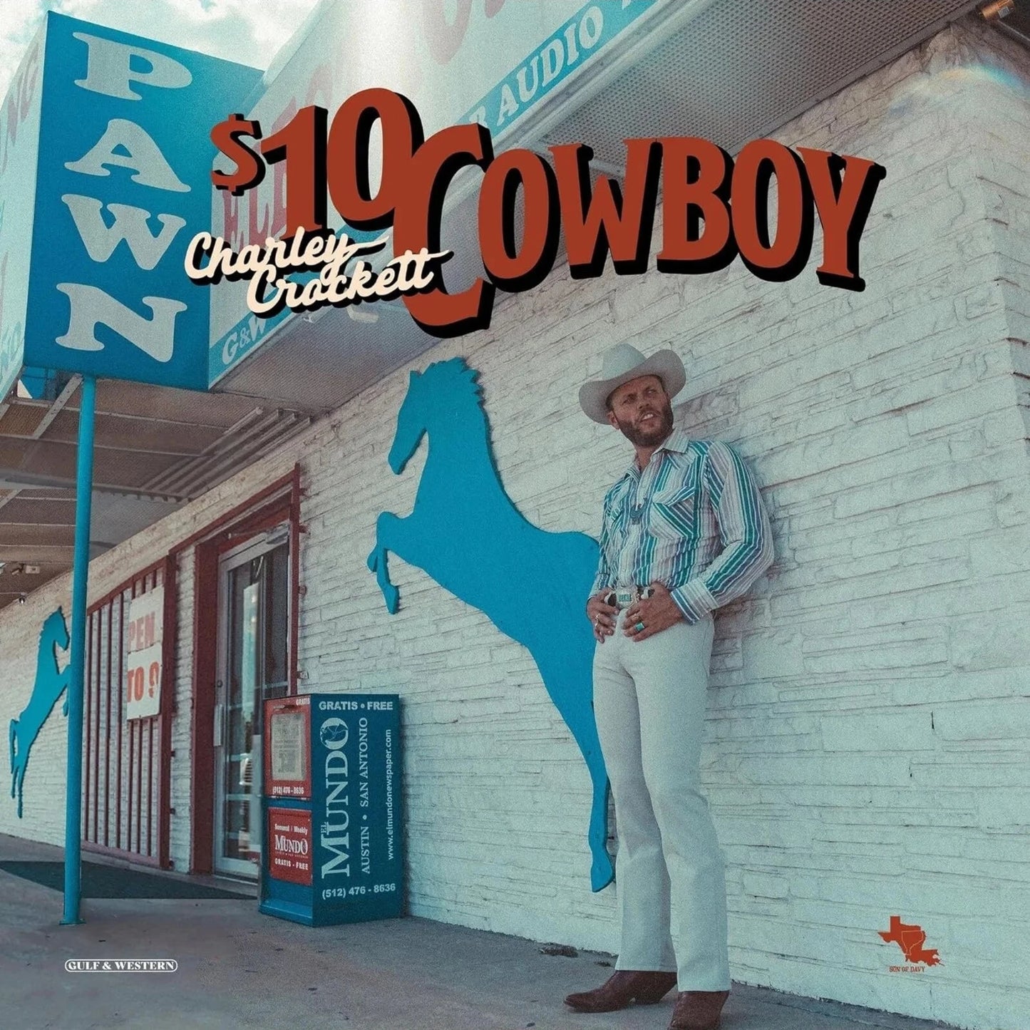 Charley Crockett "$10 Cowboy" LP (180 Gram)