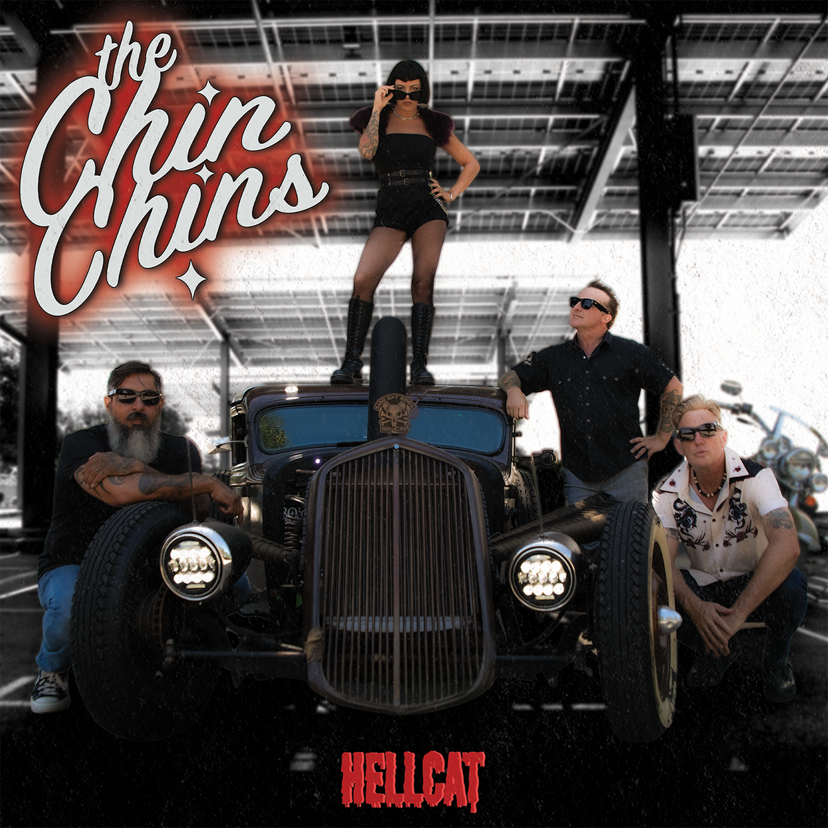 PRE-ORDER: The Chin Chins "Hellcat" LP (Signed Test Press)