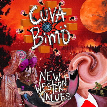 CuVa BiMo "New Western Values" LP (Coke Bottle Clear Vinyl)