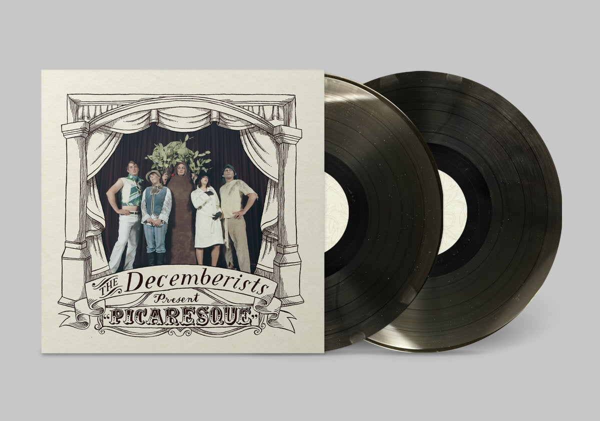 The Decemberists "Picaresque" Indie Exclusive 2xLP + Book (Translucent Black Vinyl)