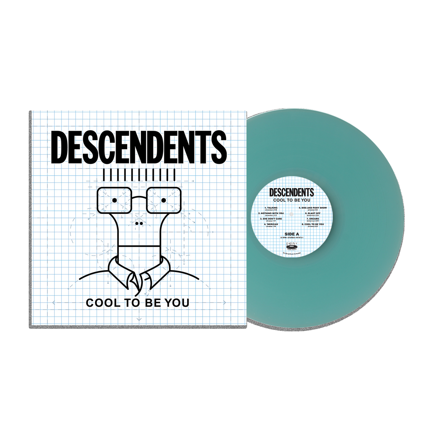 PRE-ORDER: Descendents "Cool To Be You" LP (Ice Blue Color Vinyl)
