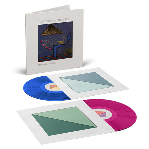 Roger Eno/Brian Eno "Mixing Colours" 2xLP (Magenta/Blue Vinyl)