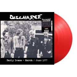 Discharge "Early Demos" LP (Red Vinyl)