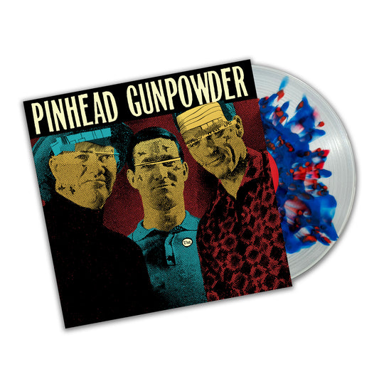 Pinhead Gunpowder "Unt" LP (Disk Union Japan Exclusive Clear with Red and Blue Vinyl)