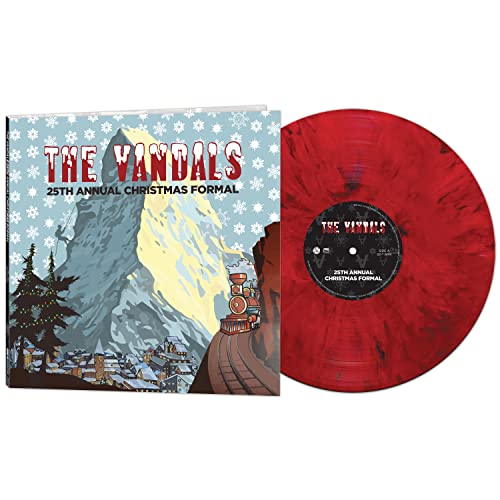 The Vandals "25th Annual Christmas Formal" LP (Red Marbled)