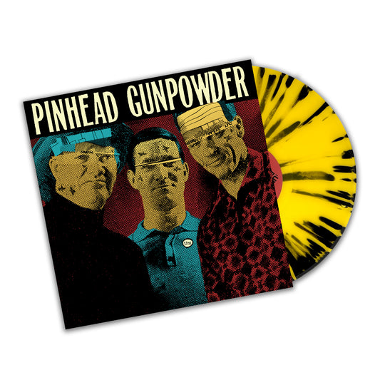 Pinhead Gunpowder "Unt" LP (Footscray Australia Exclusive Yellow with Black Splatter Vinyl)