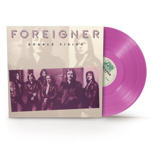 Foreigner "Double Vision" LP (Translucent Grape Color vinyl)