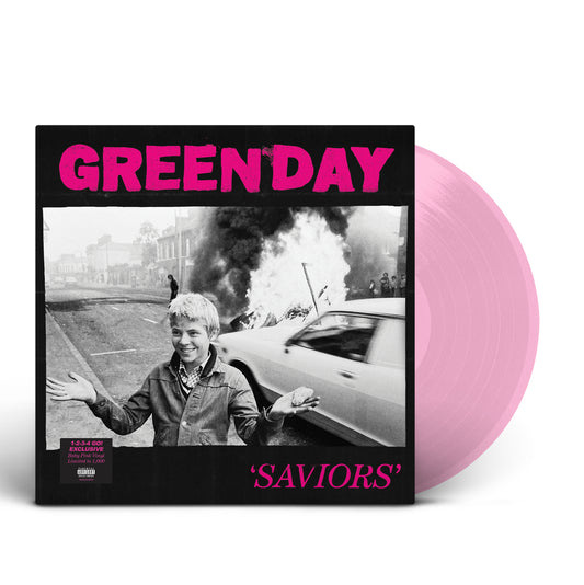 Green Day "Saviors" LP (1-2-3-4 Go! Records Exclusive Color Vinyl!)