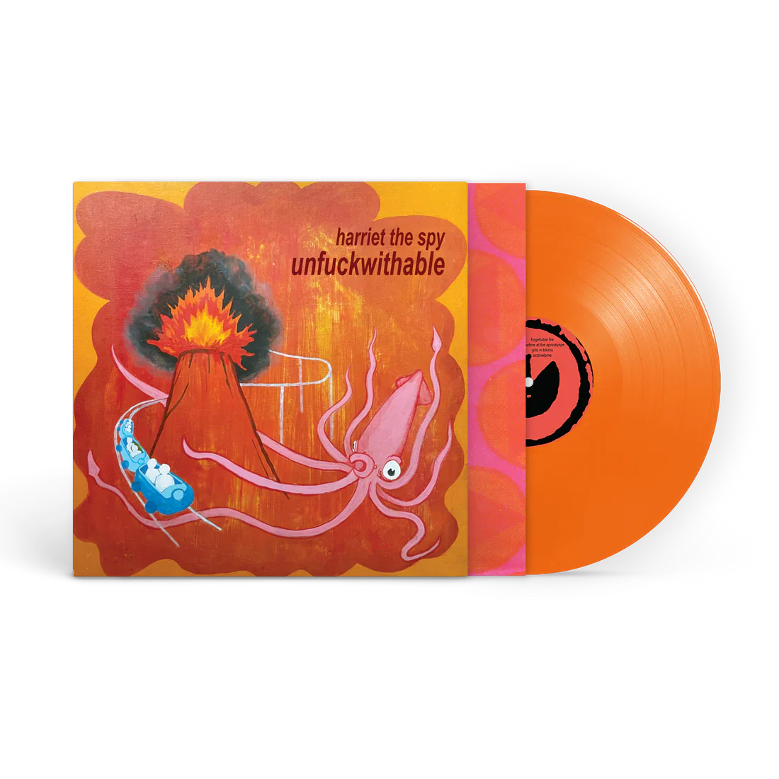 Harriet The Spy "Unfuckwithable" LP (Opaque Orange Vinyl)