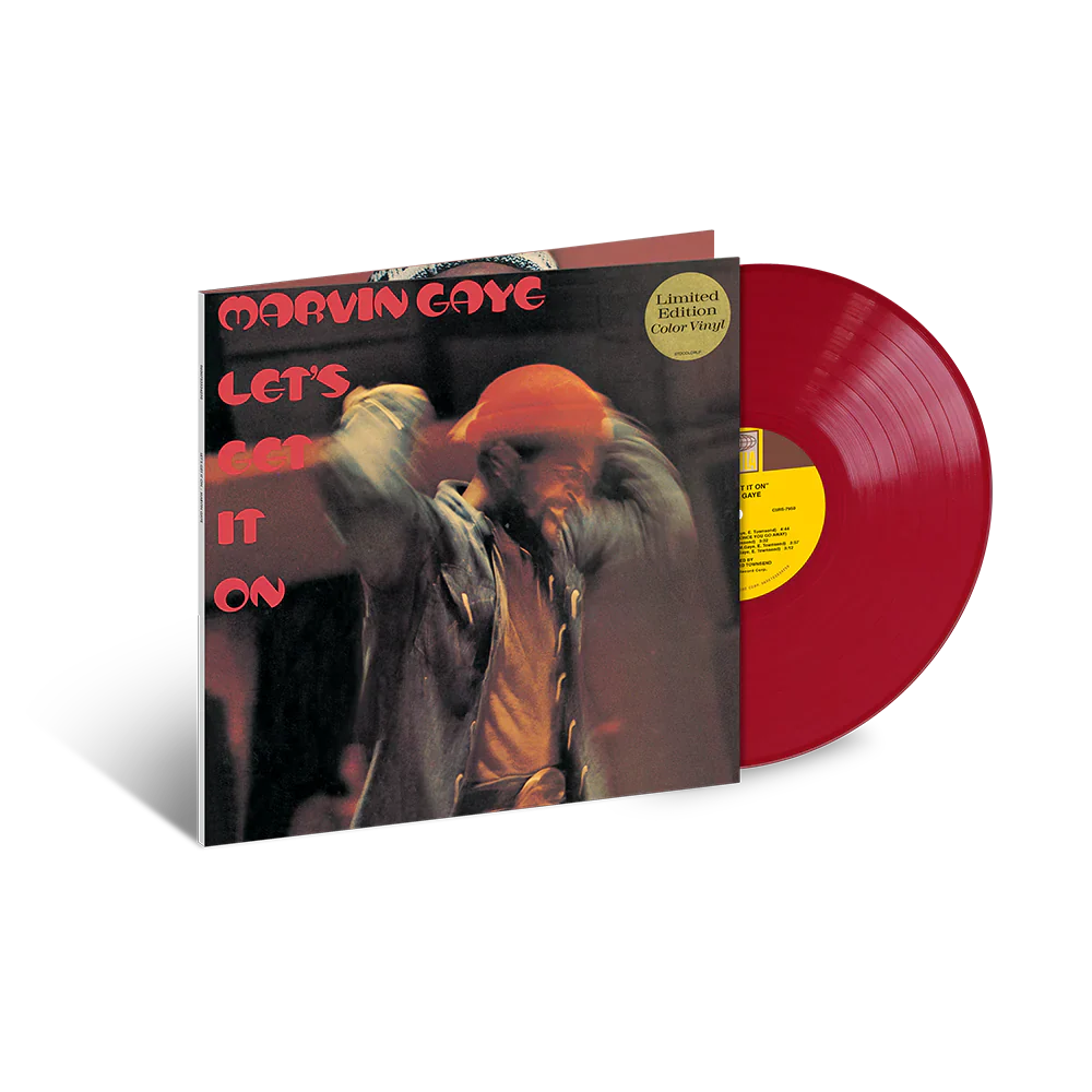 Marvin Gaye "Let's Get It On" LP (50th Anniversary Red Vinyl)