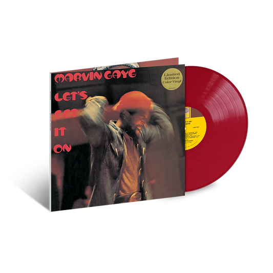 Marvin Gaye "Let's Get It On" LP (50th Anniversary Red Vinyl)