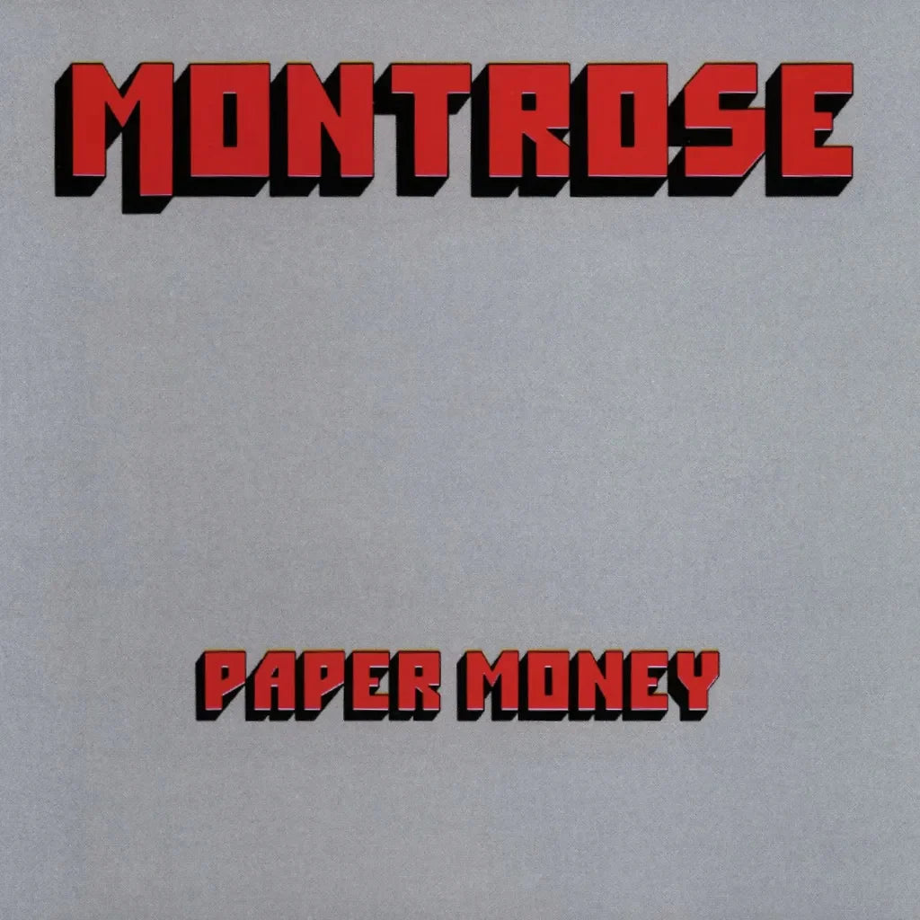 Montrose "Paper Money" LP (50th Ann. Silver Vinyl)