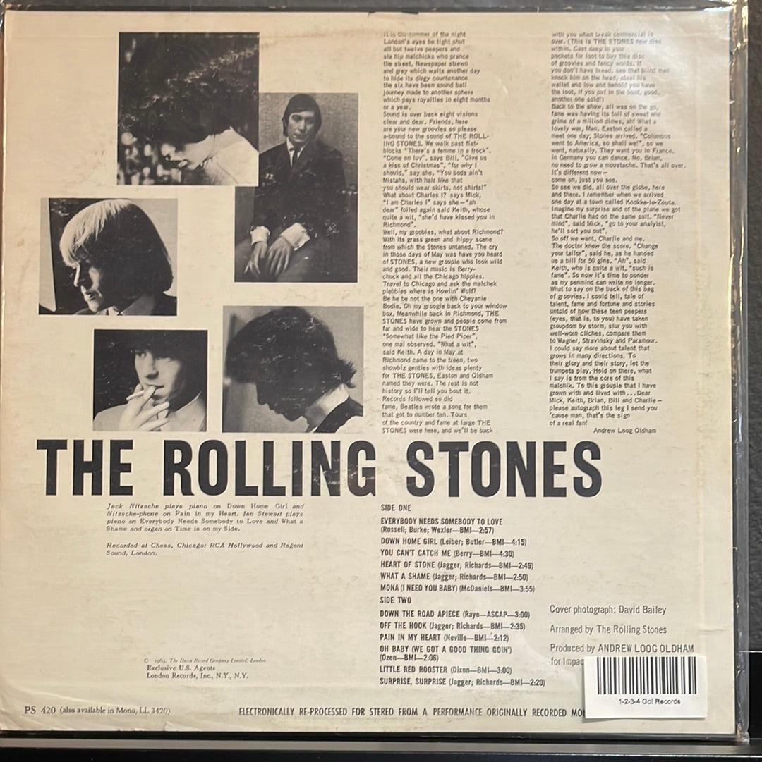 USED VINYL: Rolling Stones "The Rolling Stones Now" LP