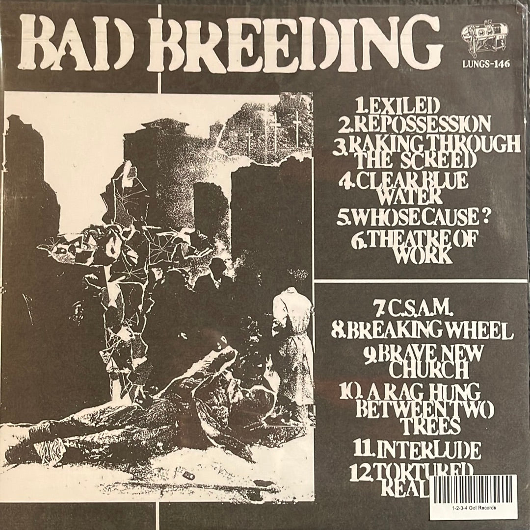 USED VINYL: Bad Breeding “Exiled” LP (Teal Vinyl)