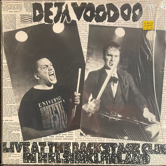 USED VINYL: Deja Voodoo “Live At The Backstage Club In Helsinki, Finland” LP