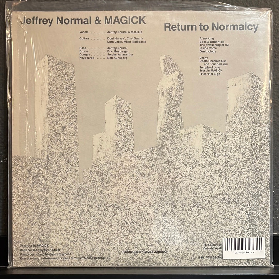 USED VINYL: Jeffrey Normal & Magick “Return To Normalcy” LP