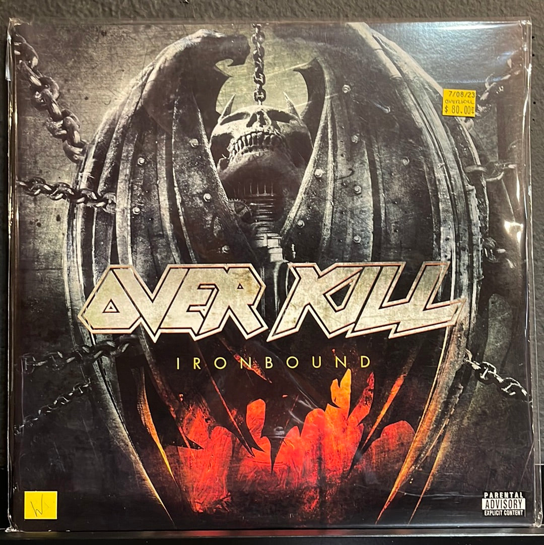 USED VINYL: Overkill "Ironbound" 2xLP