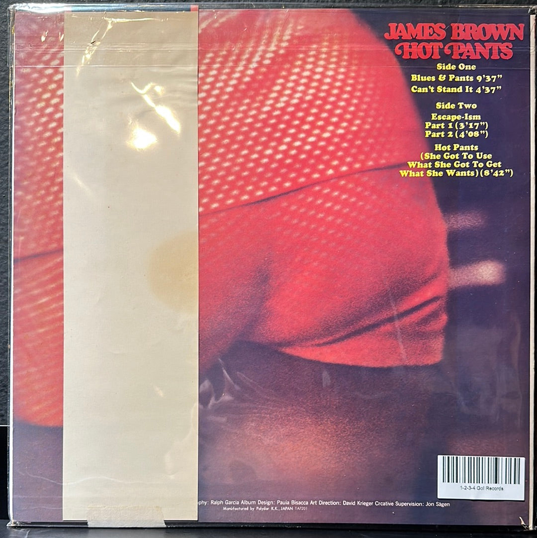 USED VINYL: James Brown “Hot Pants” LP (Japanese Press)