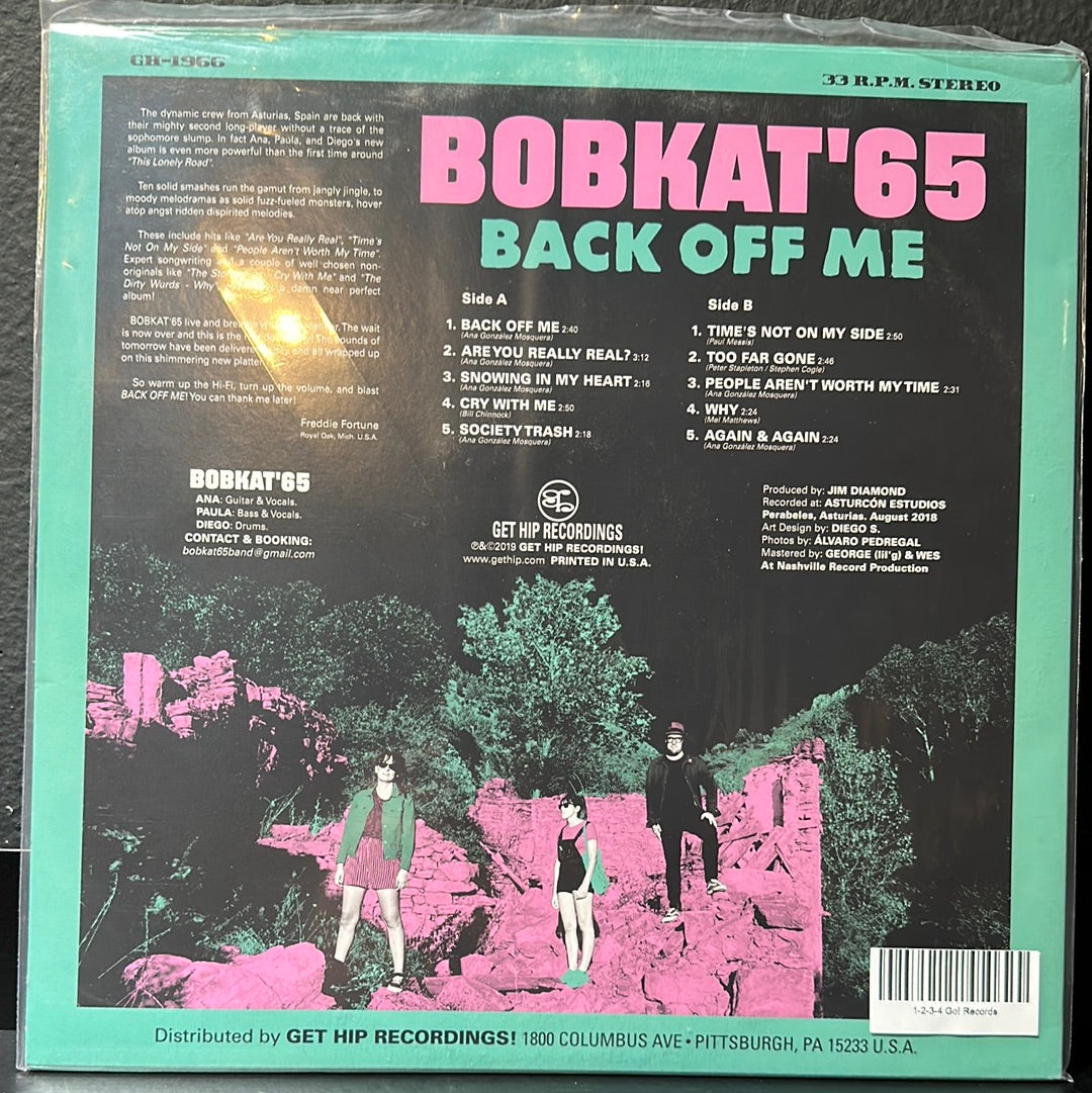 USED VINYL: Bobkat'65 “Back Off Me” LP