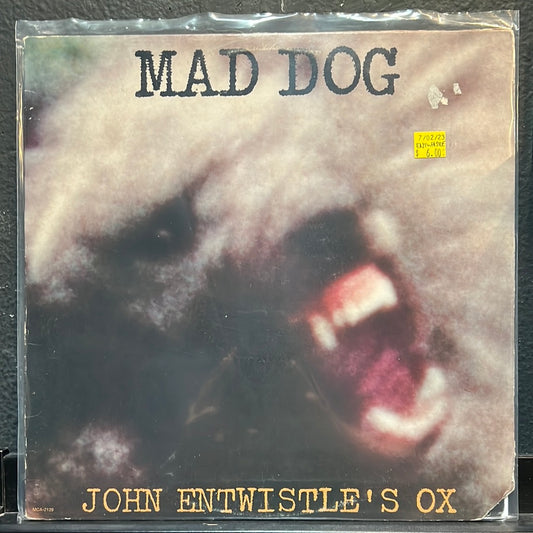 USED VINYL: John Entwistle's Ox “Mad Dog” LP