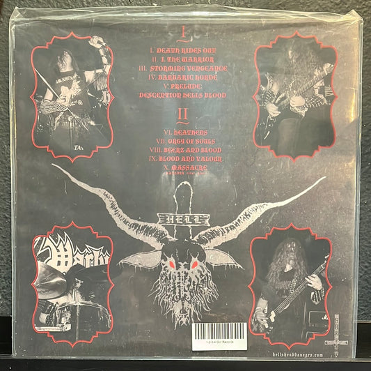 USED VINYL: Bestial Warlust “Storming Bestial Legions Live 1996” LP (Red Vinyl)