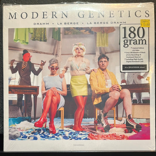 USED VINYL: DrammLaBergeLaBergeDramm "Modern Genetics"3xLP