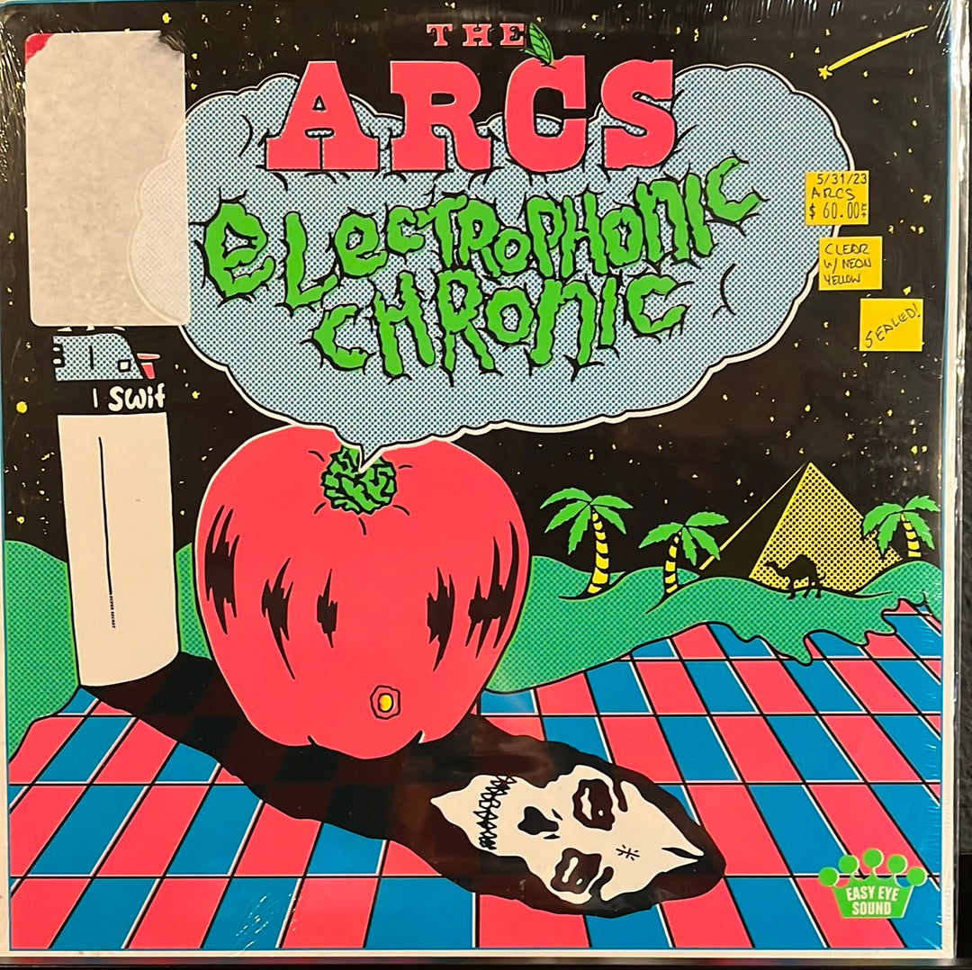 USED VINYL: The Arcs "Electrophonic Chronic" LP (Clear w/Neon Yellow Vinyl)