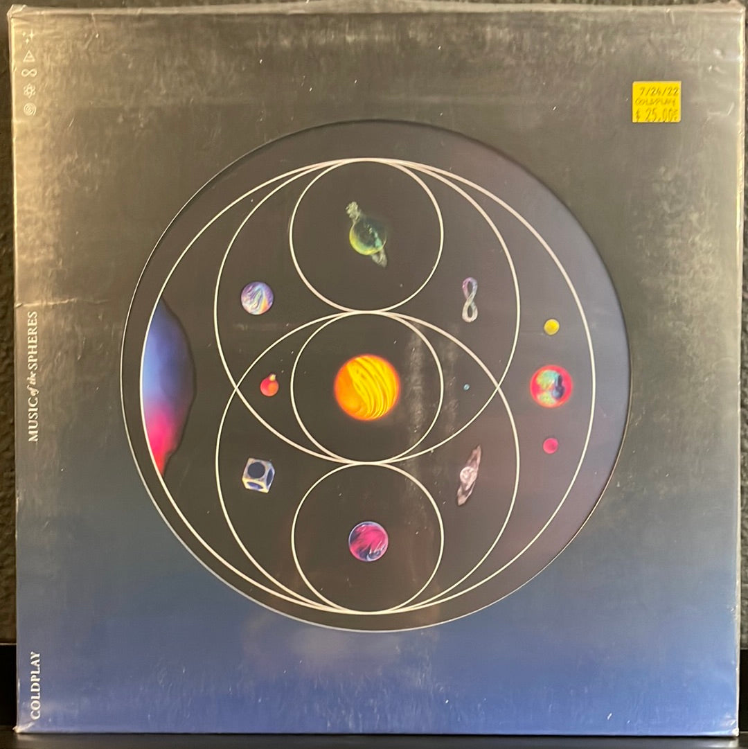 USED VINYL: Coldplay “Music Of The Spheres” LP (Recycled colored vinyl)