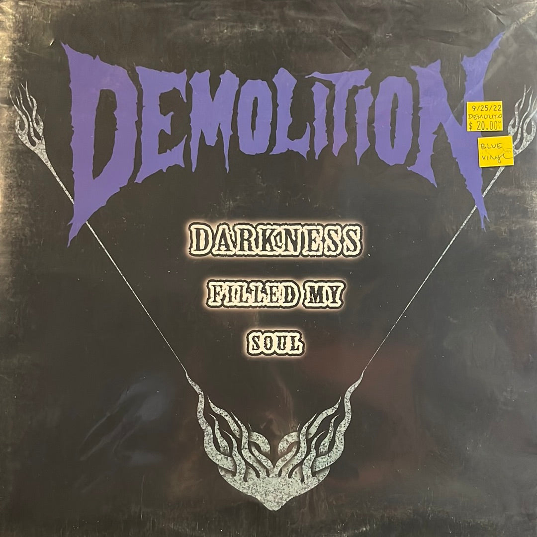 USED VINYL: Demolition “Darkness Filled My Soul” 12" (Blue Vinyl)