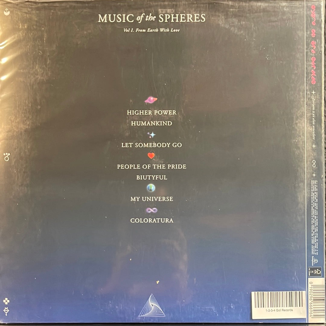 Coldplay: Music of the Spheres on Re-Vinyl - optimal media
