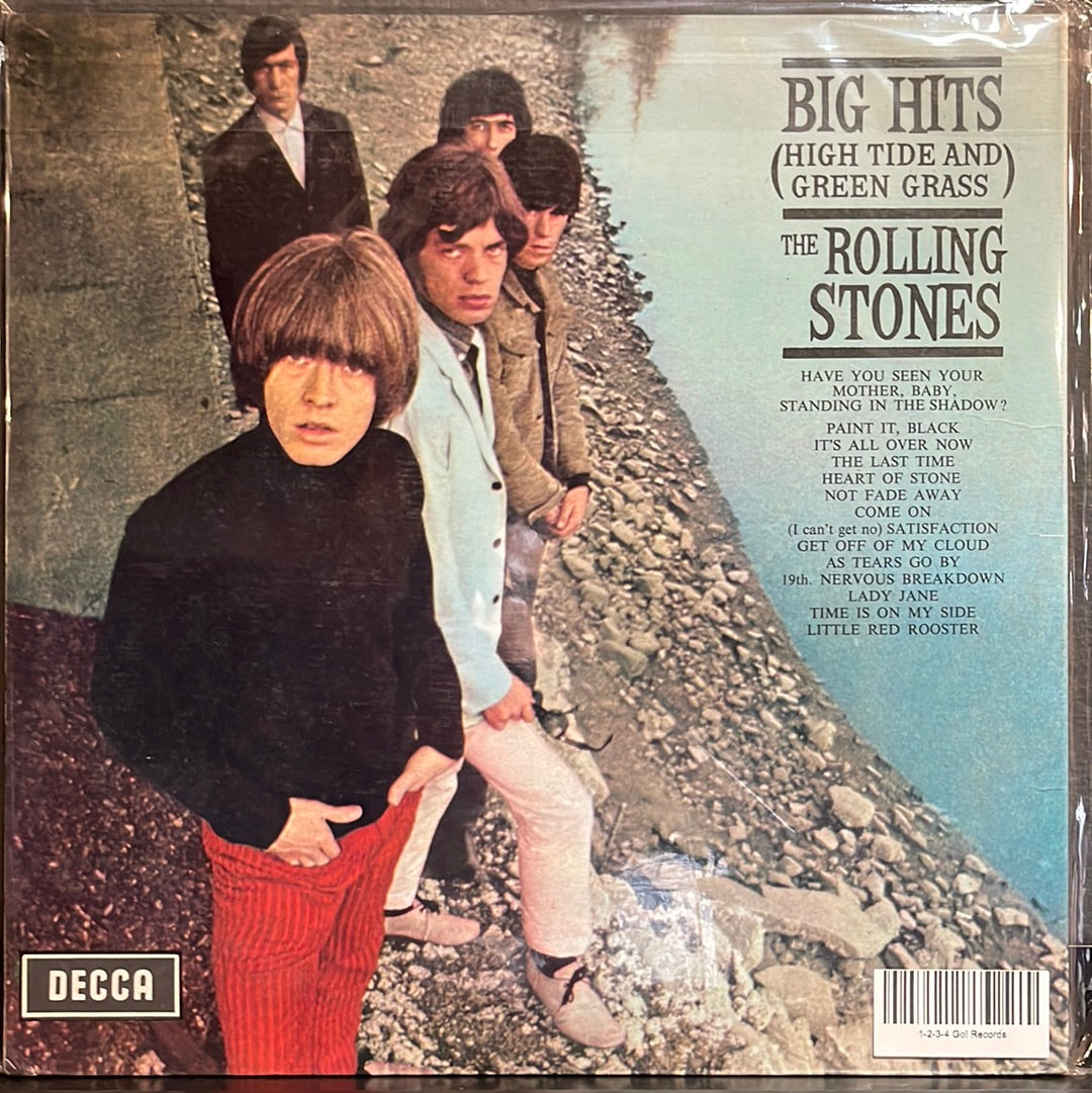 USED VINYL: Rolling Stones "Big Hits [high tide and green grass]" LP (Italian Press)