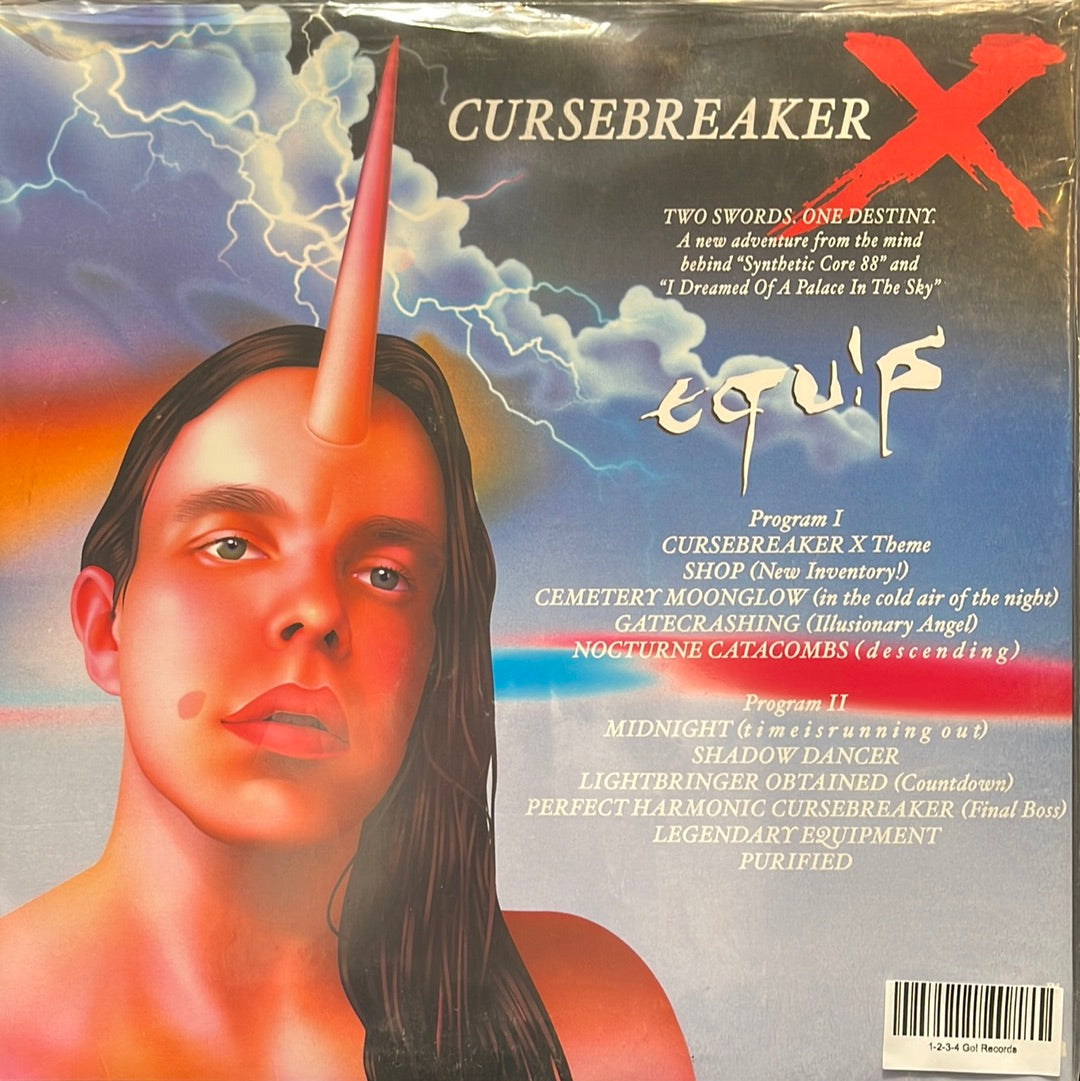 USED VINYL: Equip “Cursebreaker X” LP (Pink and Blue Splatter Vinyl)