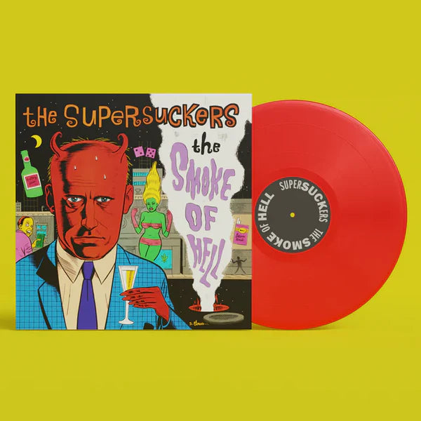 Supersuckers "The Smoke Of Hell" LP (Red Vinyl)