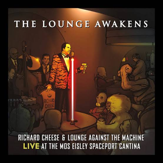 PRE-ORDER: Richard Cheese "The Lounge Awakens" LP (Transparent "Light-Sabre" Red Vinyl)