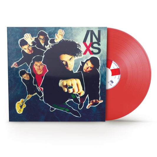 DAMAGED: INXS "X" LP (Red Vinyl)