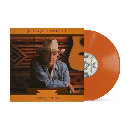 Jerry Jeff Walker "Navajo Rug" LP (Orange Vinyl) (RSD 2026)
